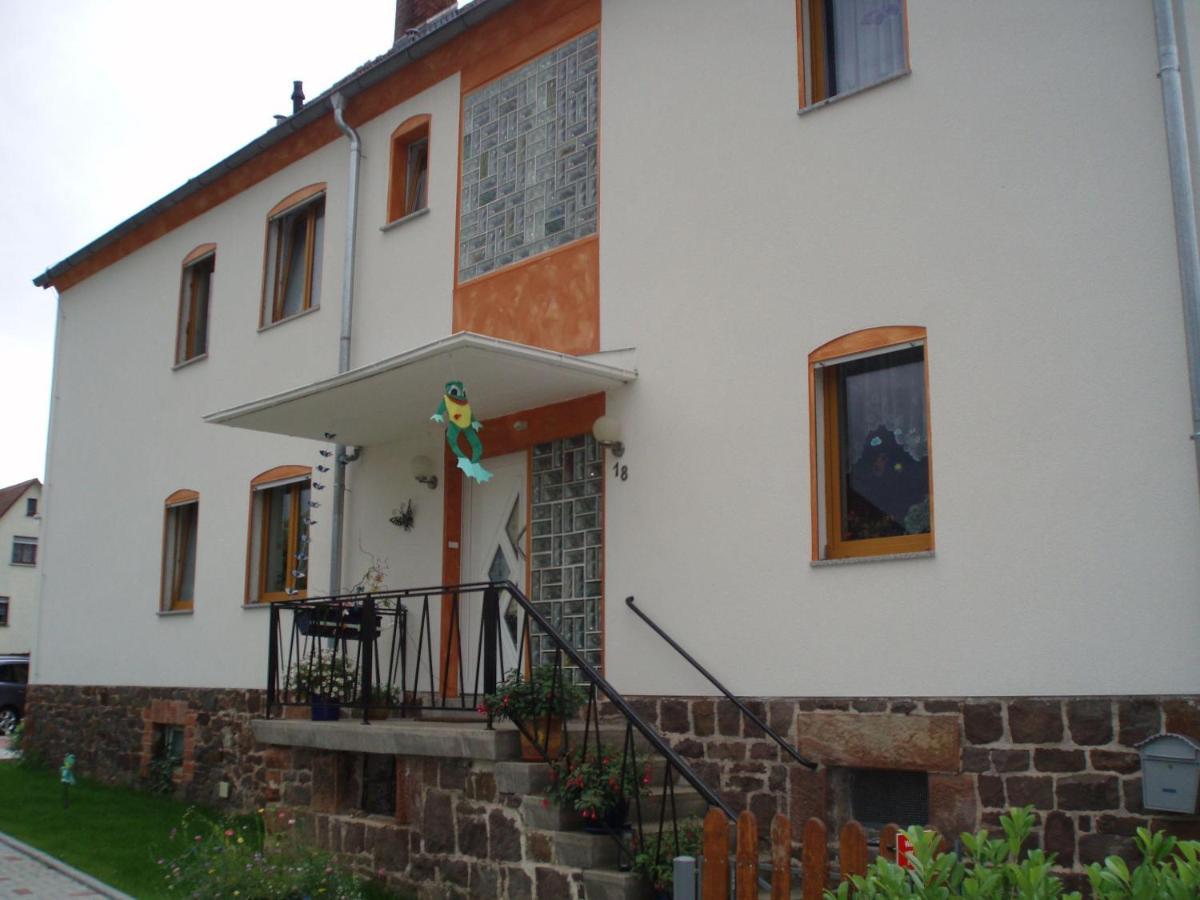 Ferienwohnung Panoramablick Gemunden an der Wohra Exterior foto